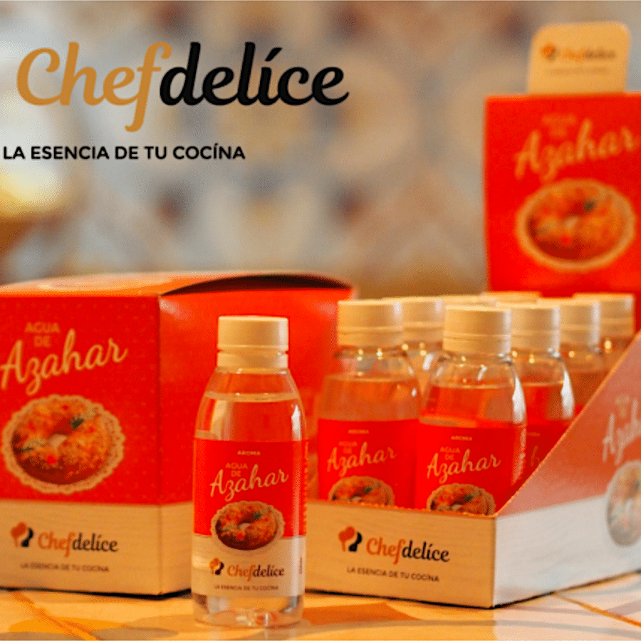 AGUA DE AZAHAR CHEFDELICE - 100 ML 2 AGUA DE AZAHAR CHEFDELICE - 100 ML - Imagen 2