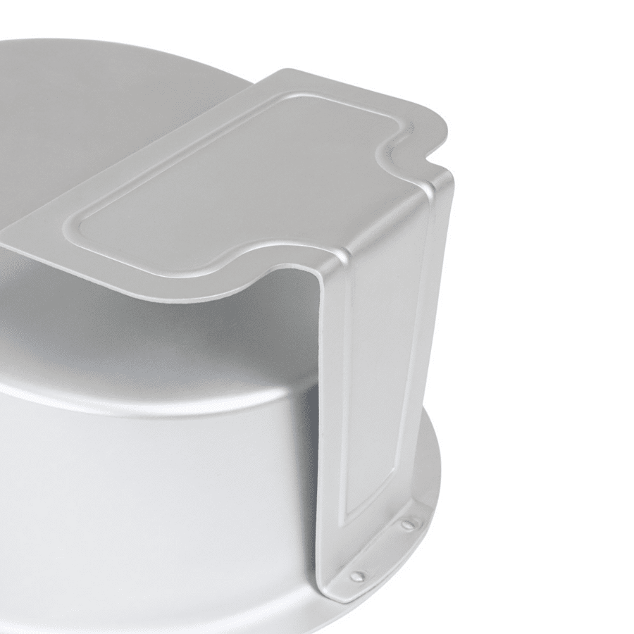 MOLDE INCLINADO DE ALUMINIO ANODIZADO REDONDO PME - Ø 15 CM / H 10,2 CM 3 MOLDE INCLINADO DE ALUMINIO ANODIZADO REDONDO PME - Ø 15 CM / H 10,2 CM - Imagen 3