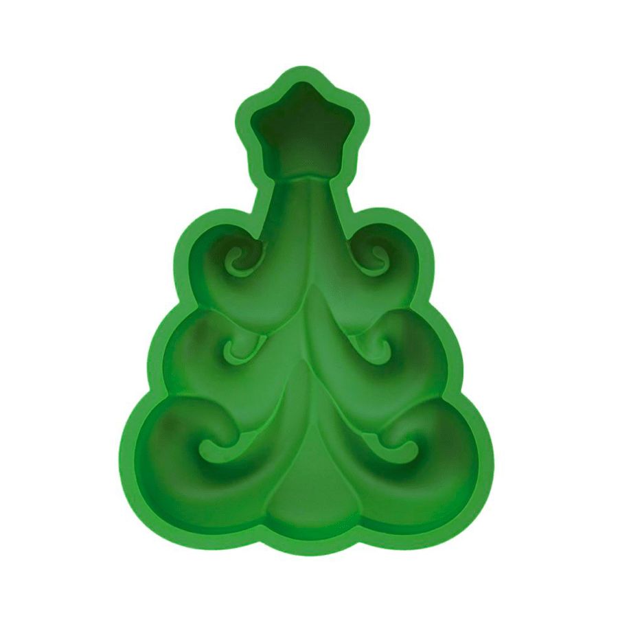 MOLDE SILICONA PAVONI - ARBOL NAVIDAD VERDE 3 MOLDE SILICONA PAVONI - ARBOL NAVIDAD VERDE - Imagen 3