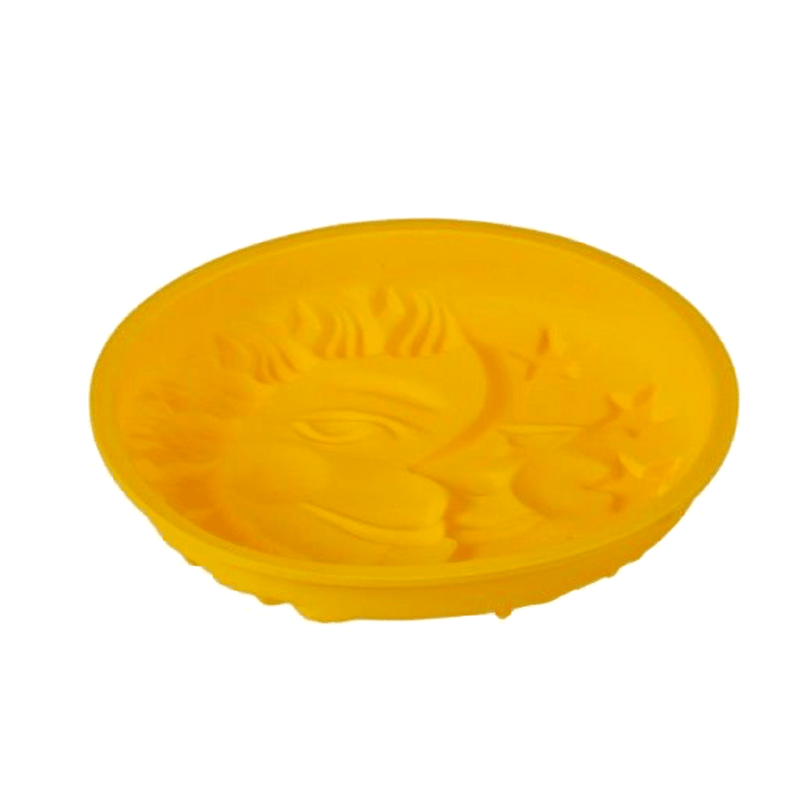 MOLDE SILICONA PAVONI - SOL Y LUNA AMARILLO 2 MOLDE SILICONA PAVONI - SOL Y LUNA AMARILLO - Imagen 2