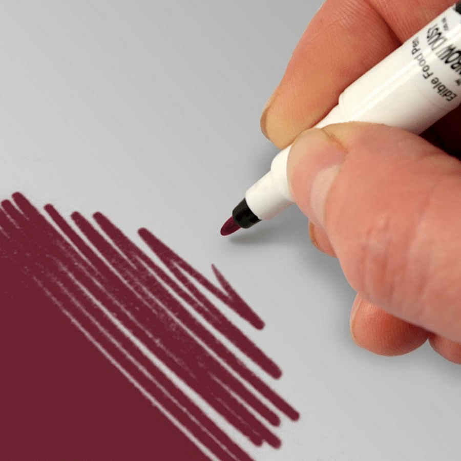 ROTULADOR DOBLE PUNTA RAINBOW DUST - BURGUNDY / BURDEOS 2 ROTULADOR DOBLE PUNTA RAINBOW DUST - BURGUNDY / BURDEOS - Imagen 2