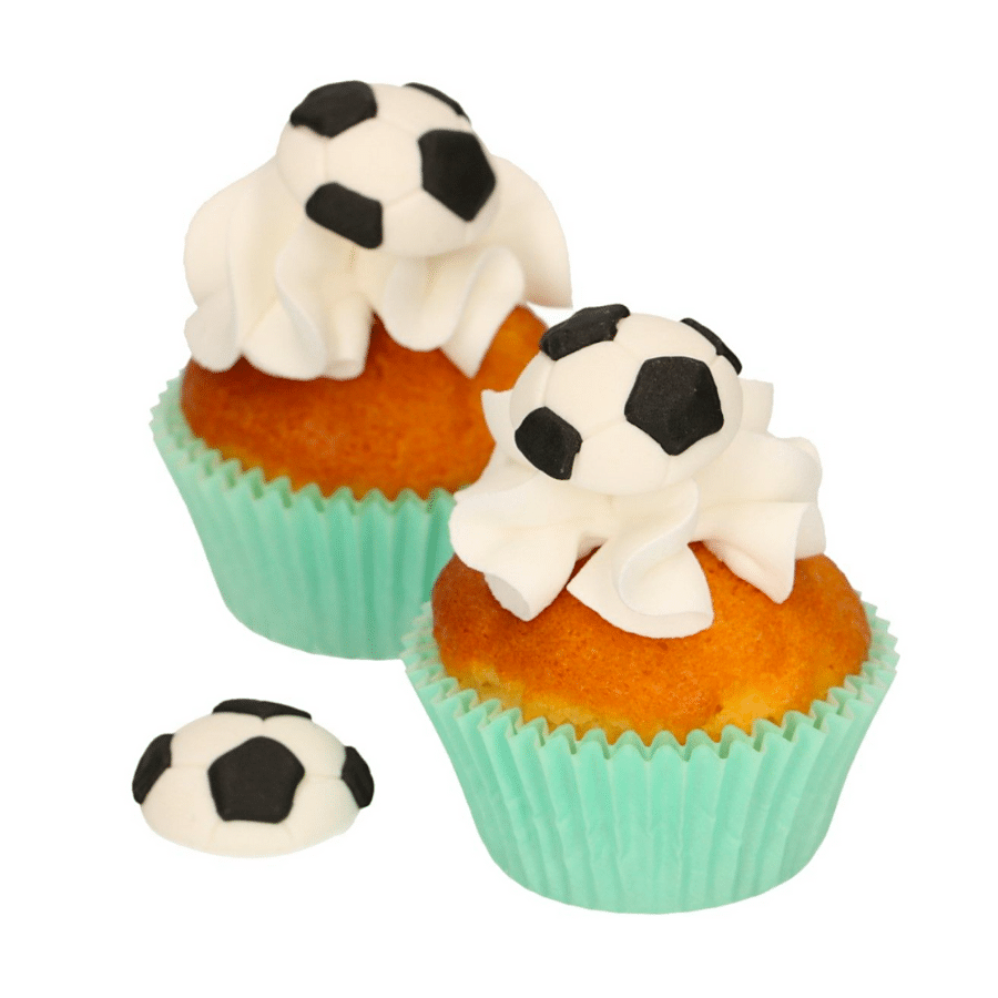 DECORACIONES DE FONDANT FUNCAKES - FUTBOL 2 DECORACIONES DE FONDANT FUNCAKES - FUTBOL - Imagen 2