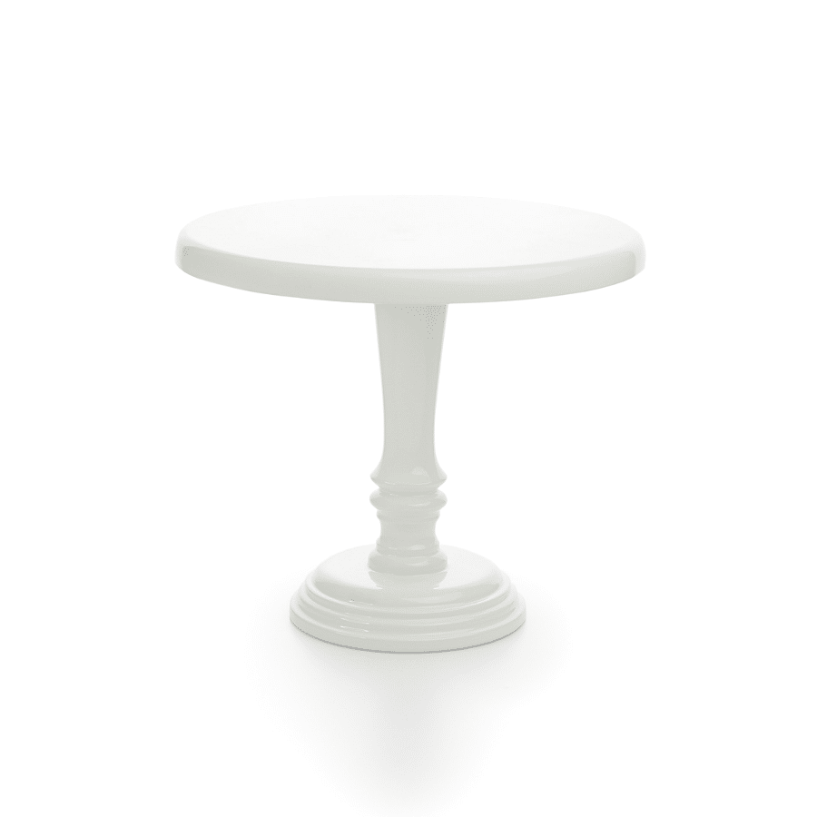 STAND PARA TARTA "CANDY" REDONDO - BLANCO 25 CM 1 STAND PARA TARTA "CANDY" REDONDO - BLANCO 25 CM