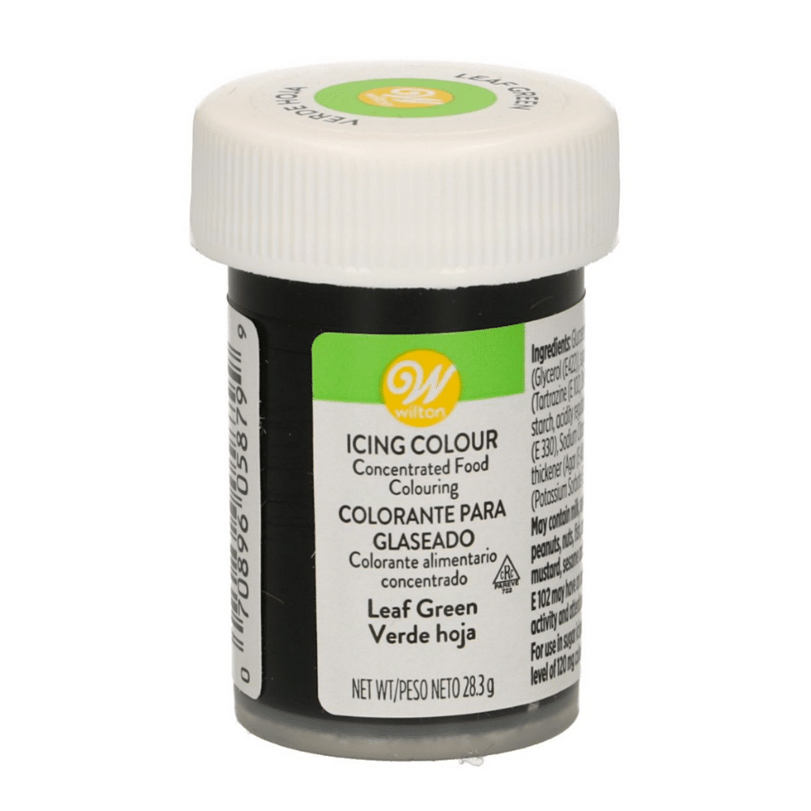 COLORANTE EN PASTA WILTON - VERDE HOJA 28 G 1 COLORANTE EN PASTA WILTON - VERDE HOJA 28 G