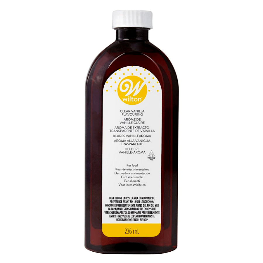 AROMA DE VAINILLA TRANSPARENTE WILTON - 236 ML 1 AROMA DE VAINILLA TRANSPARENTE WILTON - 236 ML