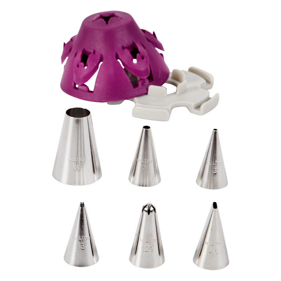 SET COLOCA-Y-LAVA BOQUILLAS PARA TARTAS WILTON 2 SET COLOCA-Y-LAVA BOQUILLAS PARA TARTAS WILTON - Imagen 2