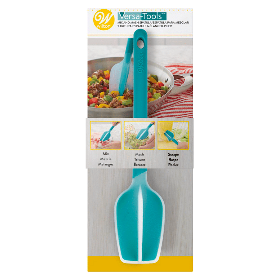 ESPATULA PARA MEZCLAR Y TRITURAR "VERSA-TOOLS" WILTON 1 ESPATULA PARA MEZCLAR Y TRITURAR "VERSA-TOOLS" WILTON