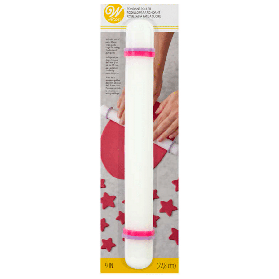 RODILLO CON ANILLAS WILTON - 22,5 CM 1 RODILLO CON ANILLAS WILTON - 22,5 CM