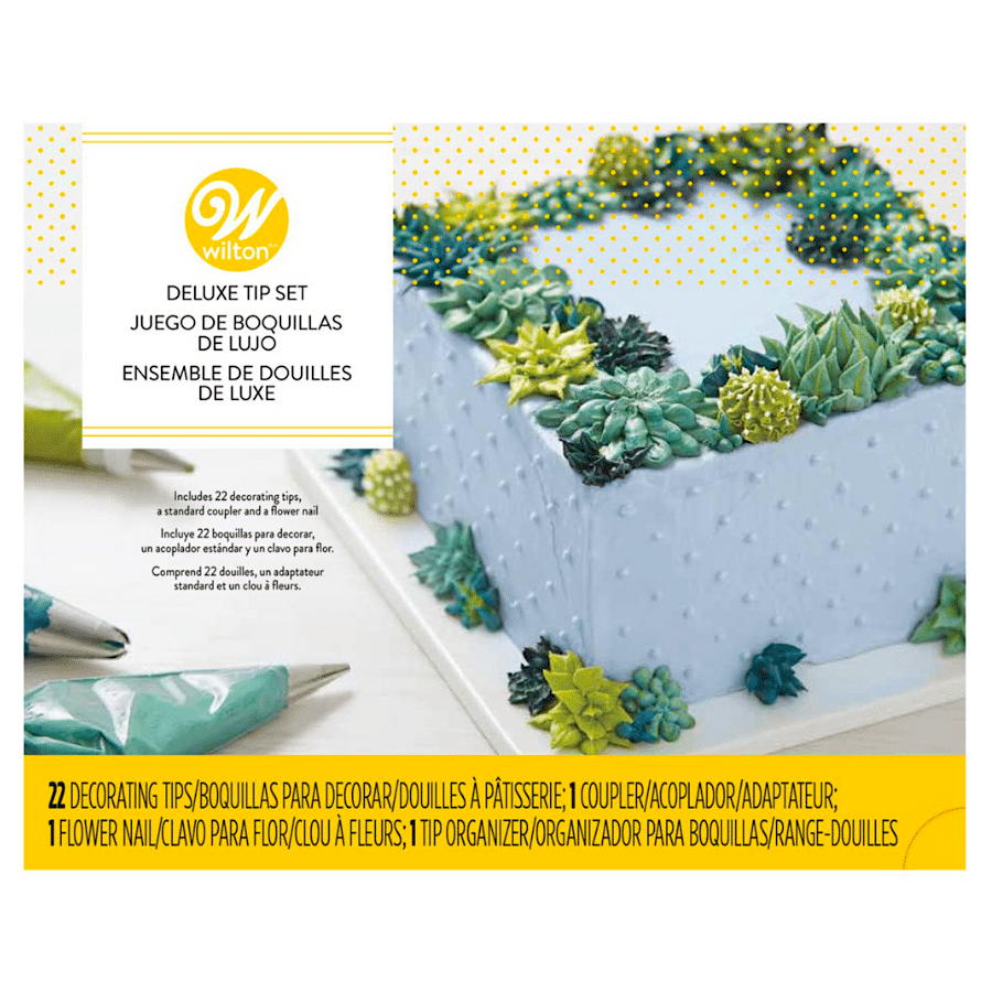SET 22 BOQUILLAS DELUXE WILTON 1 SET 22 BOQUILLAS DELUXE WILTON