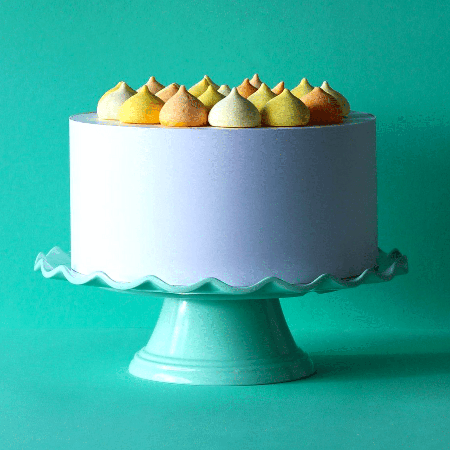 STAND PARA TARTA CON ONDAS ALLC - VERDE MENTA 3 STAND PARA TARTA CON ONDAS ALLC - VERDE MENTA - Imagen 3