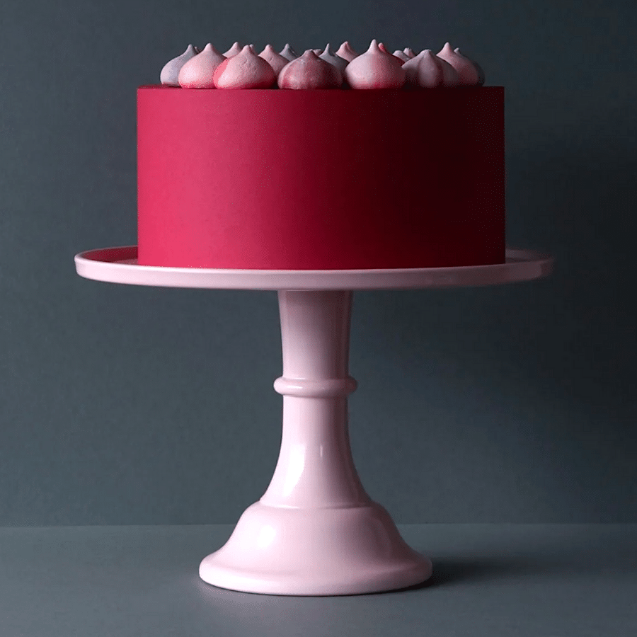 STAND PARA TARTA GRANDE ALLC - ROSA 3 STAND PARA TARTA GRANDE ALLC - ROSA - Imagen 3