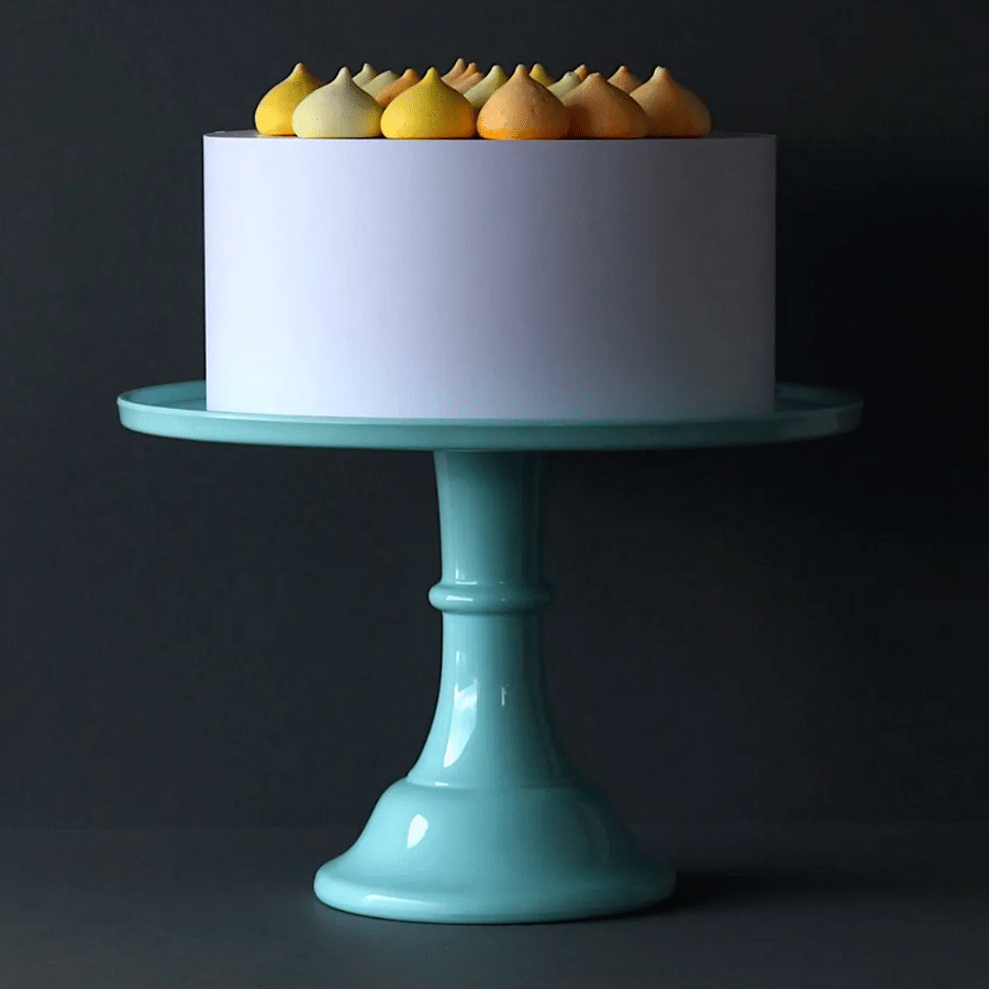 STAND PARA TARTA GRANDE ALLC - AZUL VINTAGE 3 STAND PARA TARTA GRANDE ALLC - AZUL VINTAGE - Imagen 3