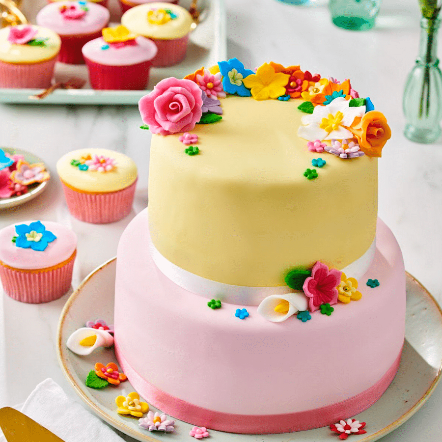 FONDANT FUNCAKES - ROSA 250 G 2 FONDANT FUNCAKES - ROSA 250 G - Imagen 2