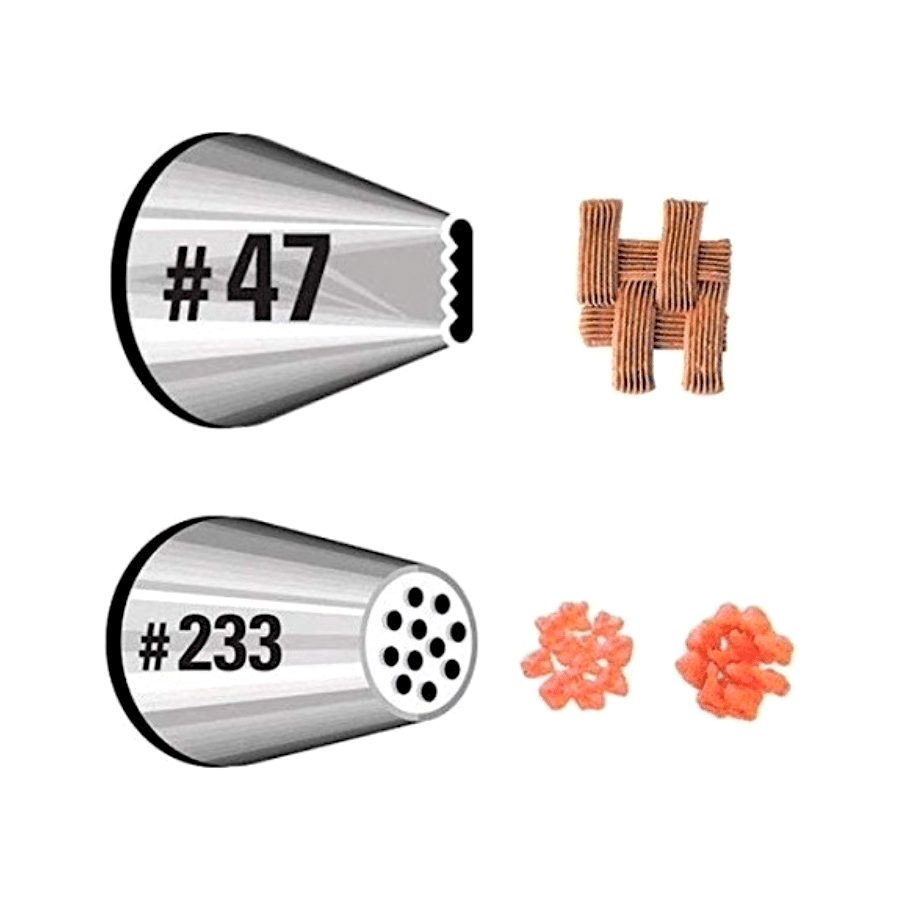 SET BOQUILLAS WILTON - #47 Y #233 2 SET BOQUILLAS WILTON - #47 Y #233 - Imagen 2