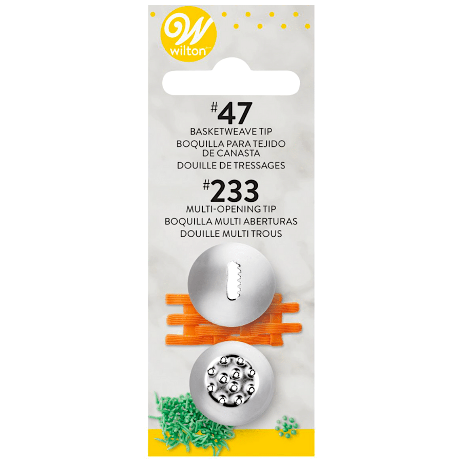 SET BOQUILLAS WILTON - #47 Y #233 1 SET BOQUILLAS WILTON - #47 Y #233