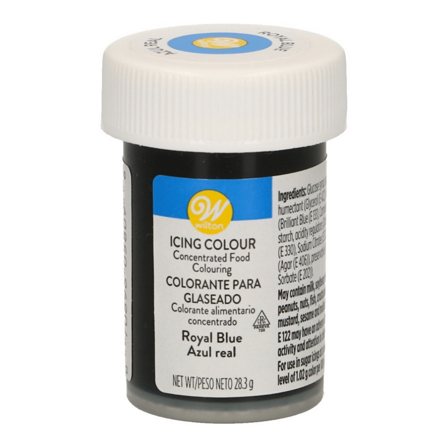 COLORANTE EN PASTA WILTON - AZUL REAL 28 G 1 COLORANTE EN PASTA WILTON - AZUL REAL 28 G