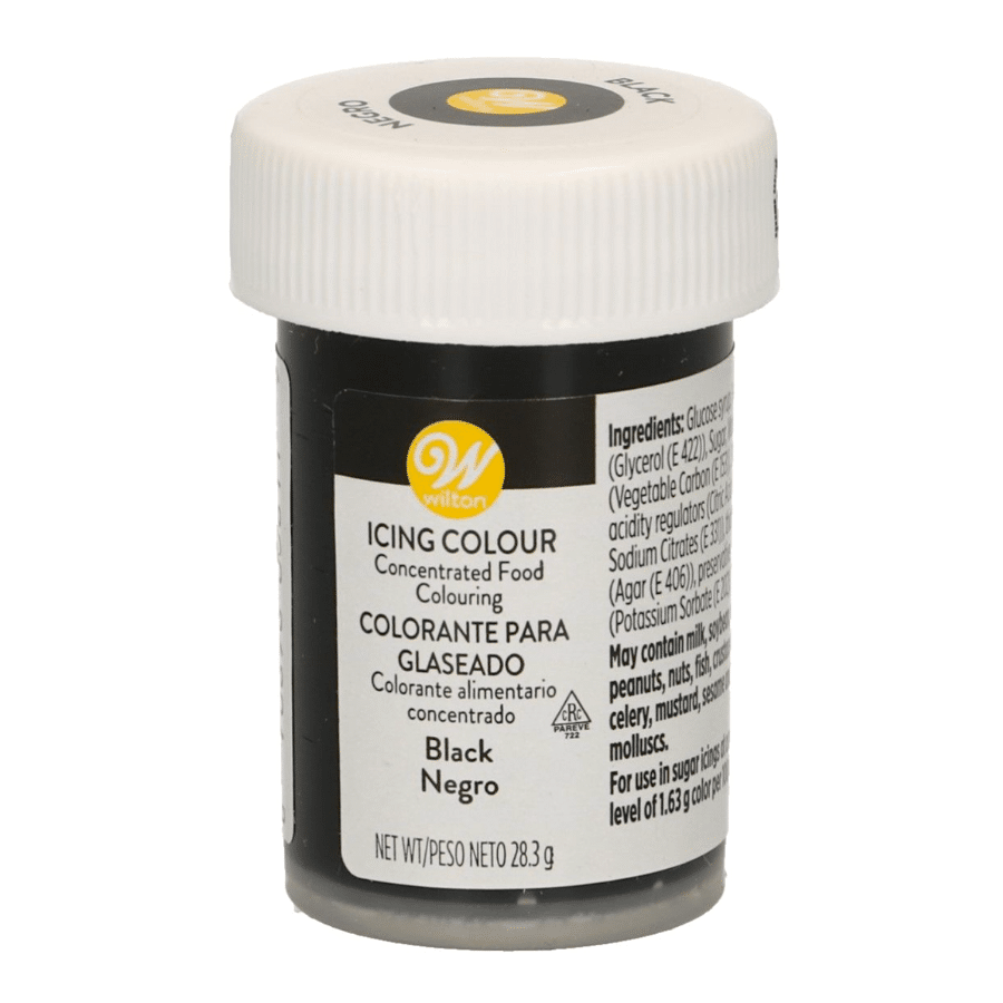 COLORANTE EN PASTA WILTON - NEGRO 28 G 1 COLORANTE EN PASTA WILTON - NEGRO 28 G