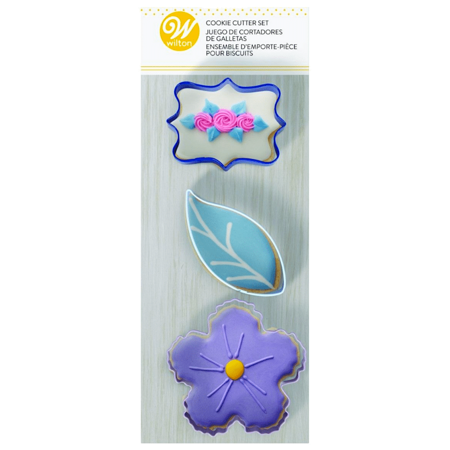 SET CORTADORES WILTON - FLORAL 1 SET CORTADORES WILTON - FLORAL
