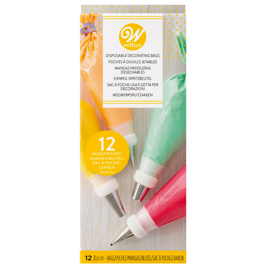 MANGAS PASTELERAS DESECHABLES WILTON - 30 CM (12 U) 1 MANGAS PASTELERAS DESECHABLES WILTON - 30 CM (12 U)