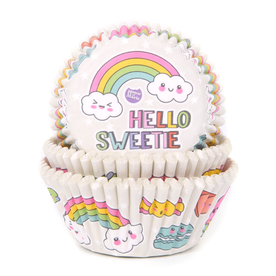 CAPSULAS CUPCAKE "HOUSE OF MARIE" - ARCOIRIS 1 CAPSULAS CUPCAKE "HOUSE OF MARIE" - ARCOIRIS