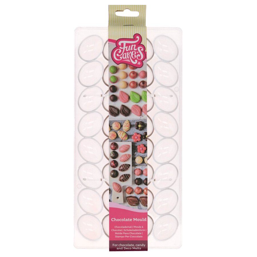 MOLDE PARA CHOCOLATE FUNCAKES - EGG 1 MOLDE PARA CHOCOLATE FUNCAKES - EGG