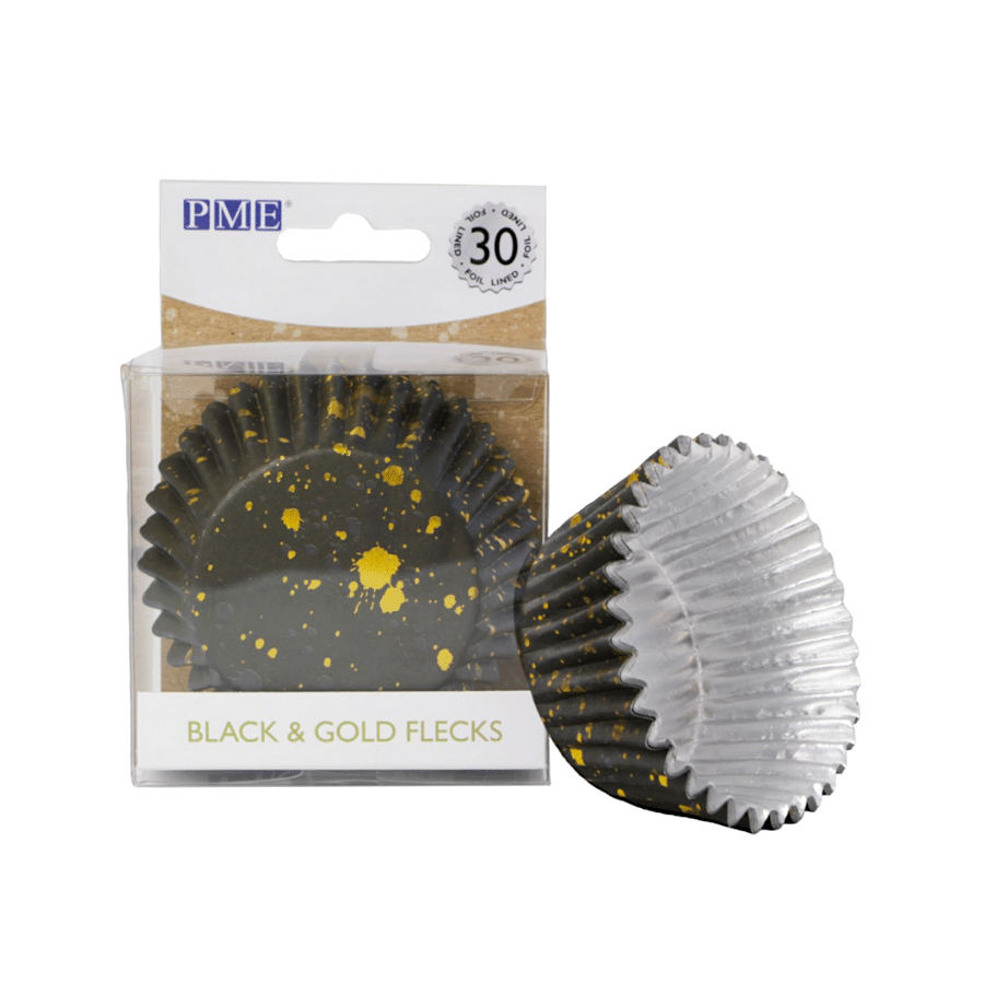 CAPSULAS CUPCAKES PME - MANCHAS NEGRAS Y DORADAS 2 CAPSULAS CUPCAKES PME - MANCHAS NEGRAS Y DORADAS - Imagen 2