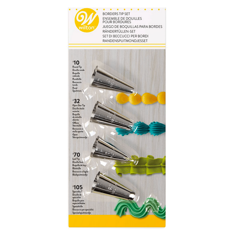 SET BOQUILLAS PARA BORDES WILTON 1 SET BOQUILLAS PARA BORDES WILTON
