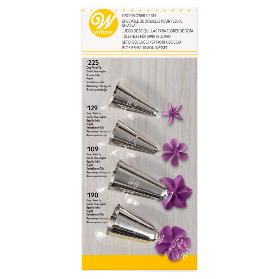 SET BOQUILLAS DE FLORES WILTON 1 SET BOQUILLAS DE FLORES WILTON