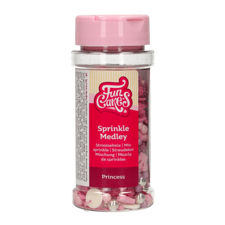 SPRINKLES FUNCAKES - PRINCESAS 50 G 2 SPRINKLES FUNCAKES - PRINCESAS 50 G - Imagen 2