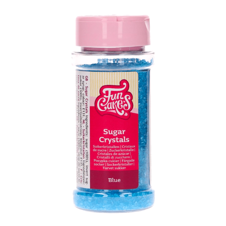 CRISTALES DE AZUCAR FUNCAKES - AZULES 80 G 2 CRISTALES DE AZUCAR FUNCAKES - AZULES 80 G - Imagen 2