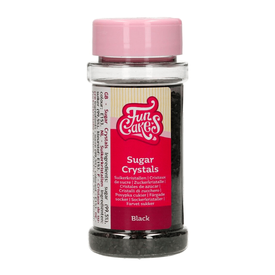 CRISTALES DE AZUCAR FUNCAKES - NEGROS 80 G 2 CRISTALES DE AZUCAR FUNCAKES - NEGROS 80 G - Imagen 2