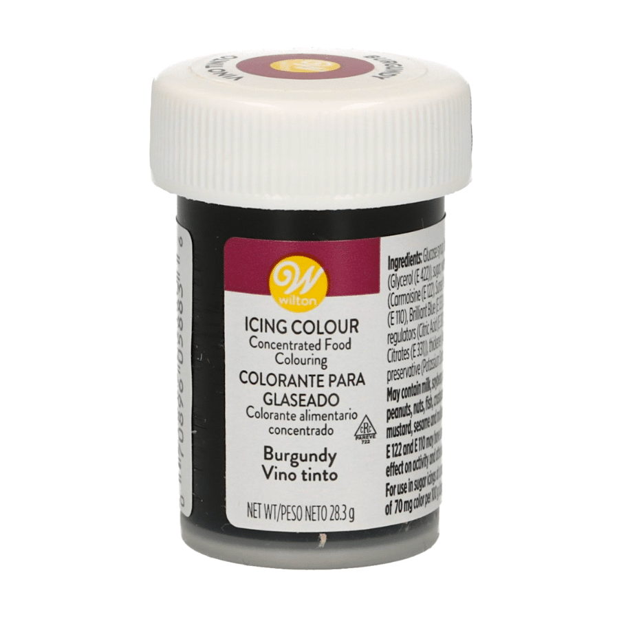 COLORANTE EN PASTA WILTON - BURDEOS 28 G 1 COLORANTE EN PASTA WILTON - BURDEOS 28 G