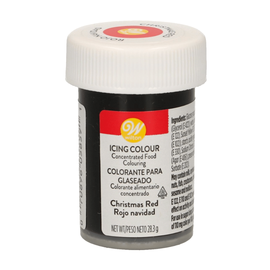 COLORANTE EN PASTA WILTON - ROJO NAVIDAD 28 G 1 COLORANTE EN PASTA WILTON - ROJO NAVIDAD 28 G
