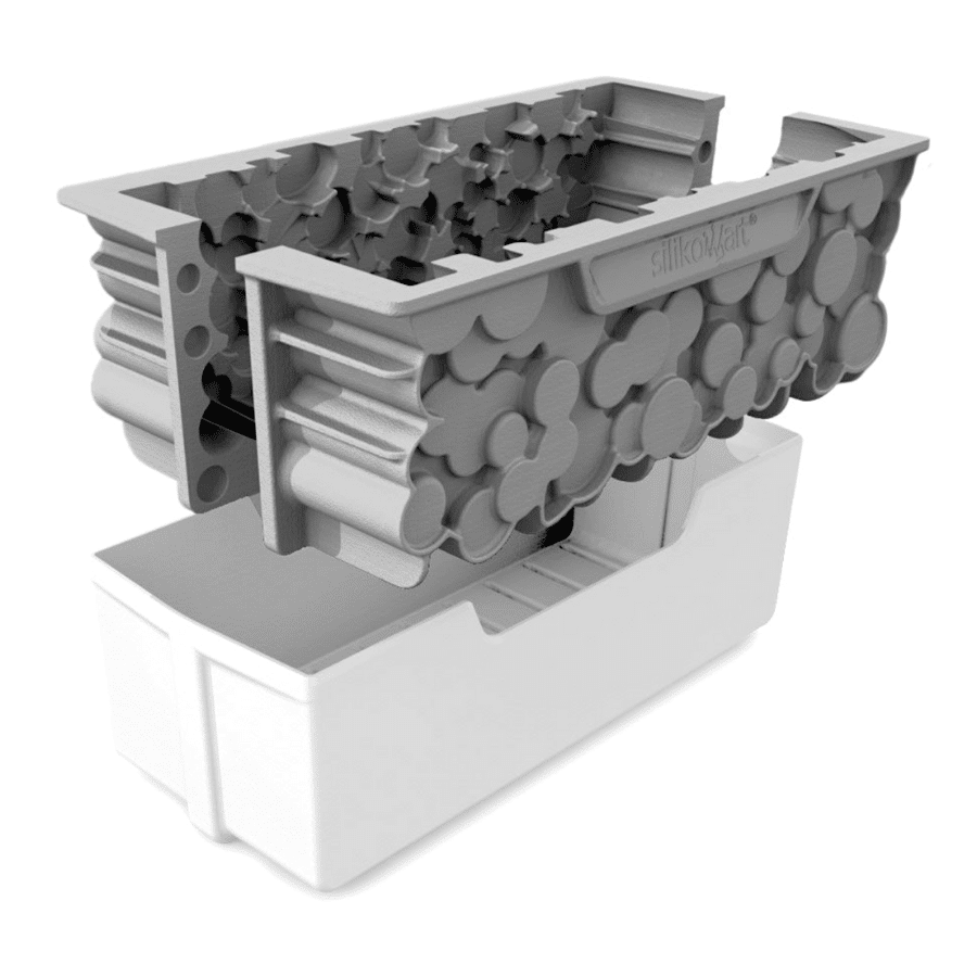 MOLDE SILICONA 3D SILIKOMART - FORET 2 MOLDE SILICONA 3D SILIKOMART - FORET - Imagen 2