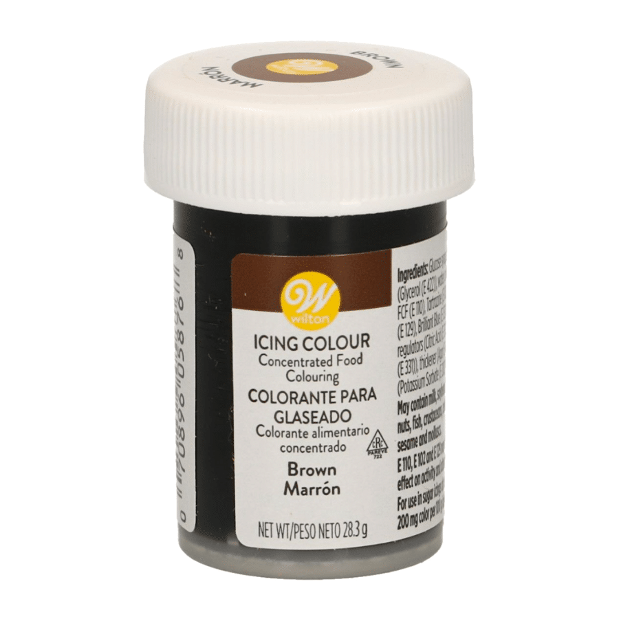 COLORANTE EN PASTA WILTON - MARRON 28 G 1 COLORANTE EN PASTA WILTON - MARRON 28 G