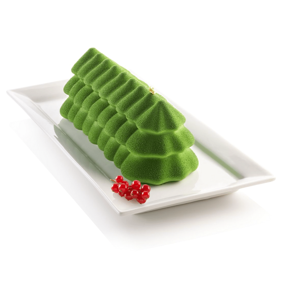 MOLDE SILICONA 3D SILIKOMART - BUCHE SAPIN 2 MOLDE SILICONA 3D SILIKOMART - BUCHE SAPIN - Imagen 2