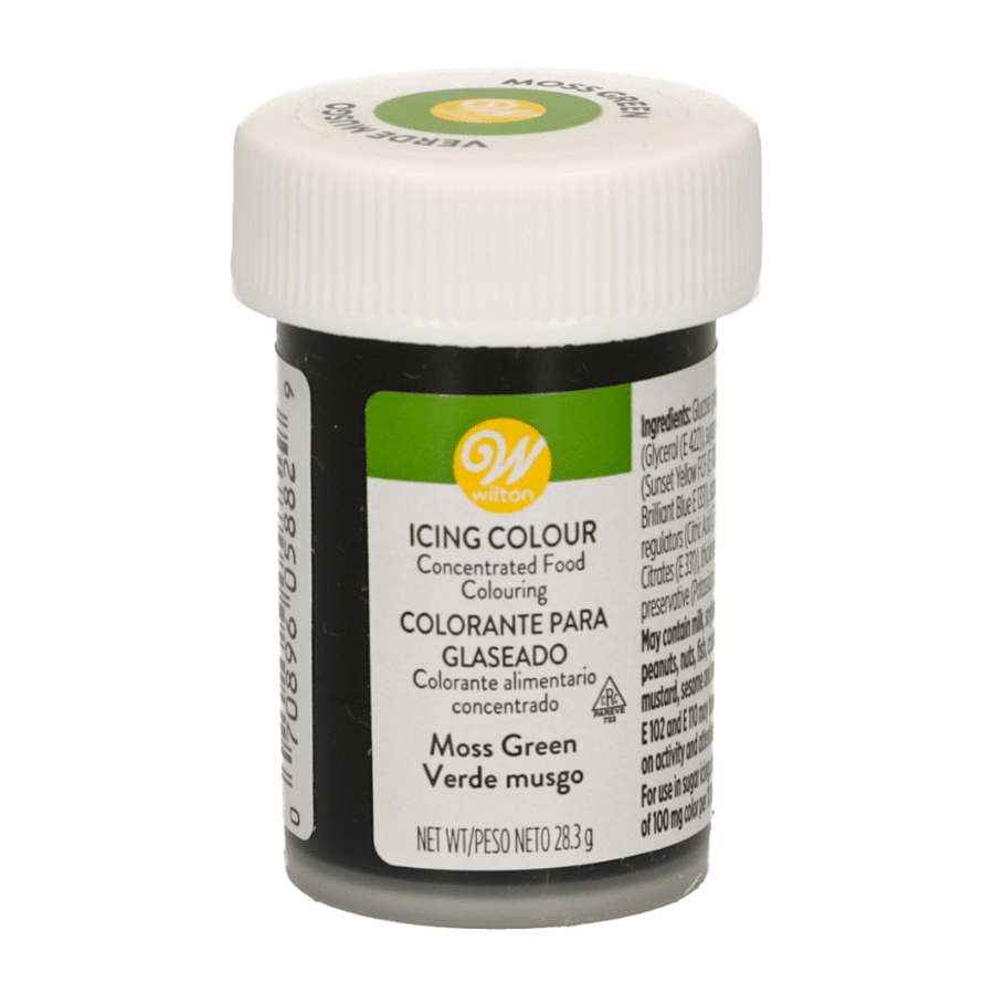 COLORANTE EN PASTA WILTON - VERDE MUSGO 28 G 1 COLORANTE EN PASTA WILTON - VERDE MUSGO 28 G