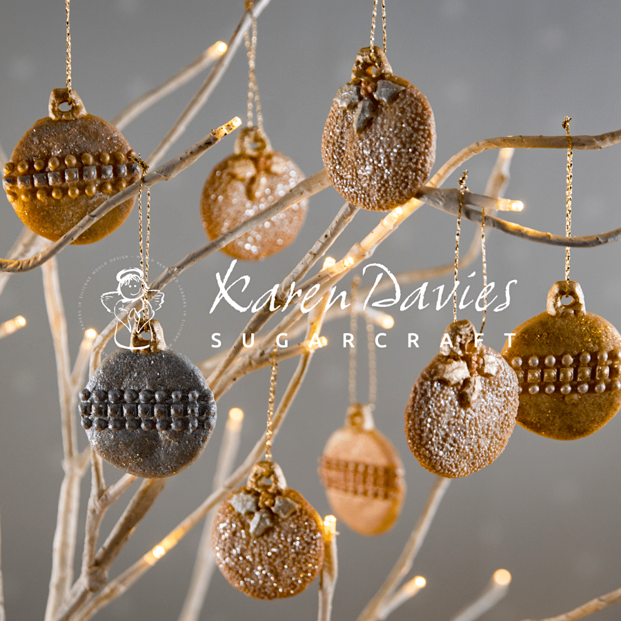MOLDE SILICONA KAREN DAVIES - BOLAS DE NAVIDAD 4 MOLDE SILICONA KAREN DAVIES - BOLAS DE NAVIDAD - Imagen 4