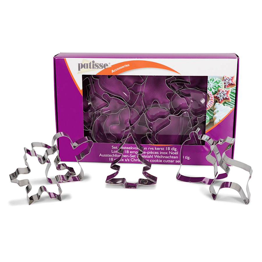 SET CORTADORES PATISSE - GALLETAS NAVIDAD 1 SET CORTADORES PATISSE - GALLETAS NAVIDAD