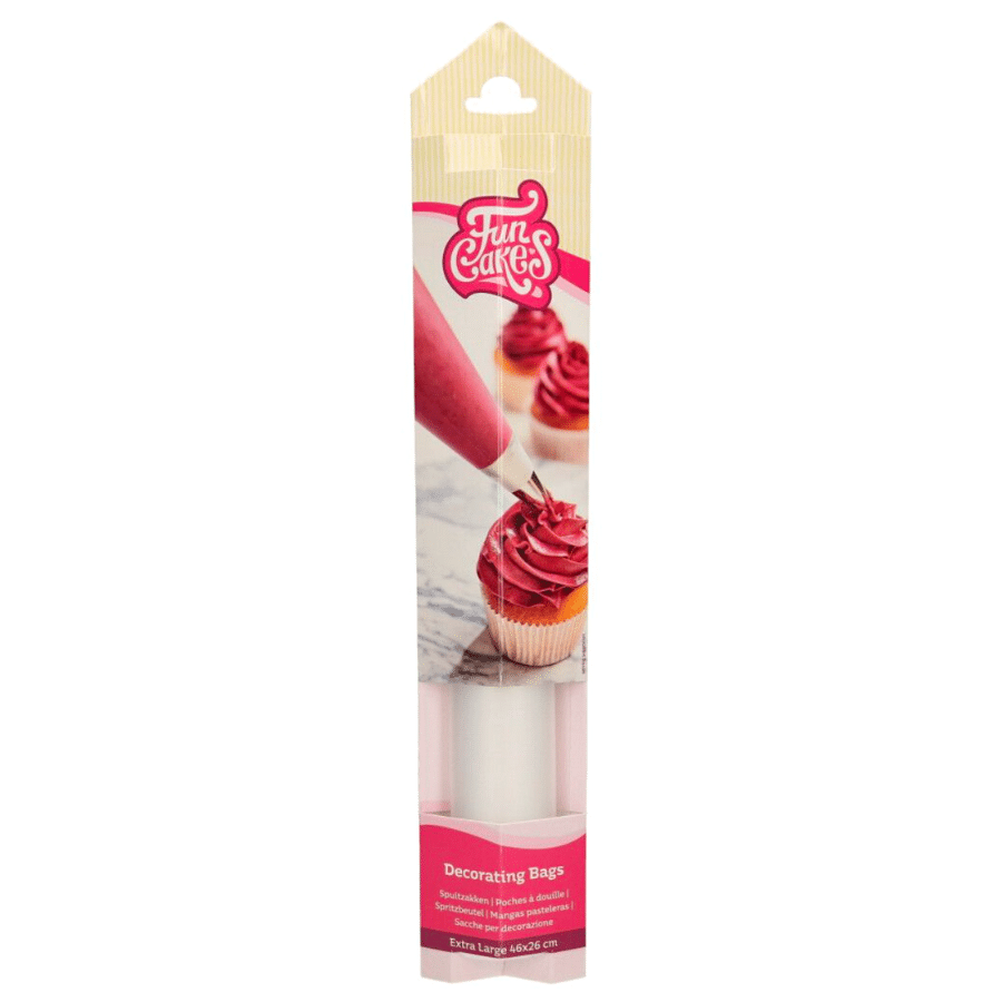 MANGAS PASTELERAS DESECHABLES FUNCAKES 46 CM 1 MANGAS PASTELERAS DESECHABLES FUNCAKES 46 CM