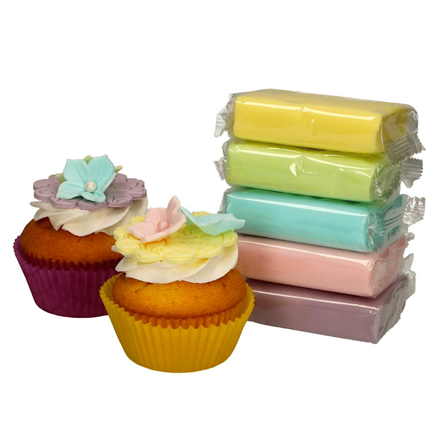 MULTIPACK FONDANT FUNCAKES - TONOS PASTEL (5 X 100 G) 3 MULTIPACK FONDANT FUNCAKES - TONOS PASTEL (5 X 100 G) - Imagen 3