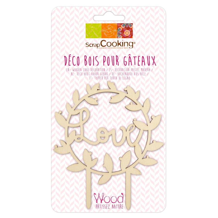 TOPPER PARA TARTA SCRAPCOOKING - LOVE 1 TOPPER PARA TARTA SCRAPCOOKING - LOVE