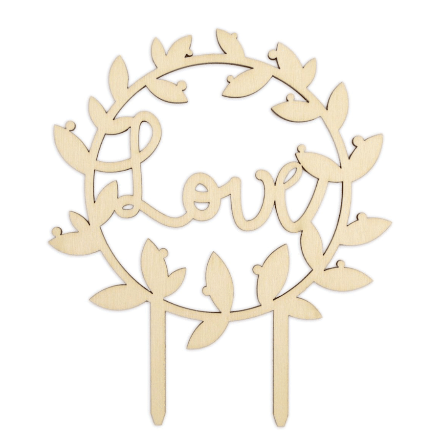 TOPPER PARA TARTA SCRAPCOOKING - LOVE 2 TOPPER PARA TARTA SCRAPCOOKING - LOVE - Imagen 2