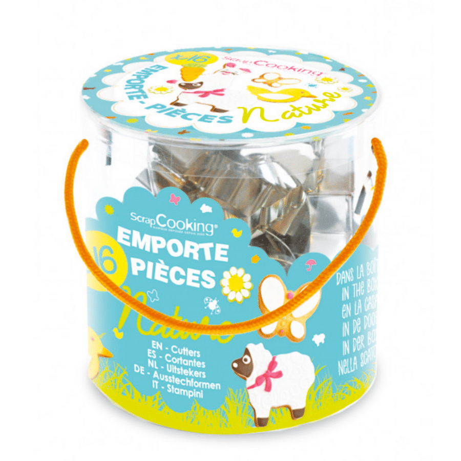 SET 16 CORTADORES PARA GALLETAS SCRAPCOOKING - NATURE 1 SET 16 CORTADORES PARA GALLETAS SCRAPCOOKING - NATURE