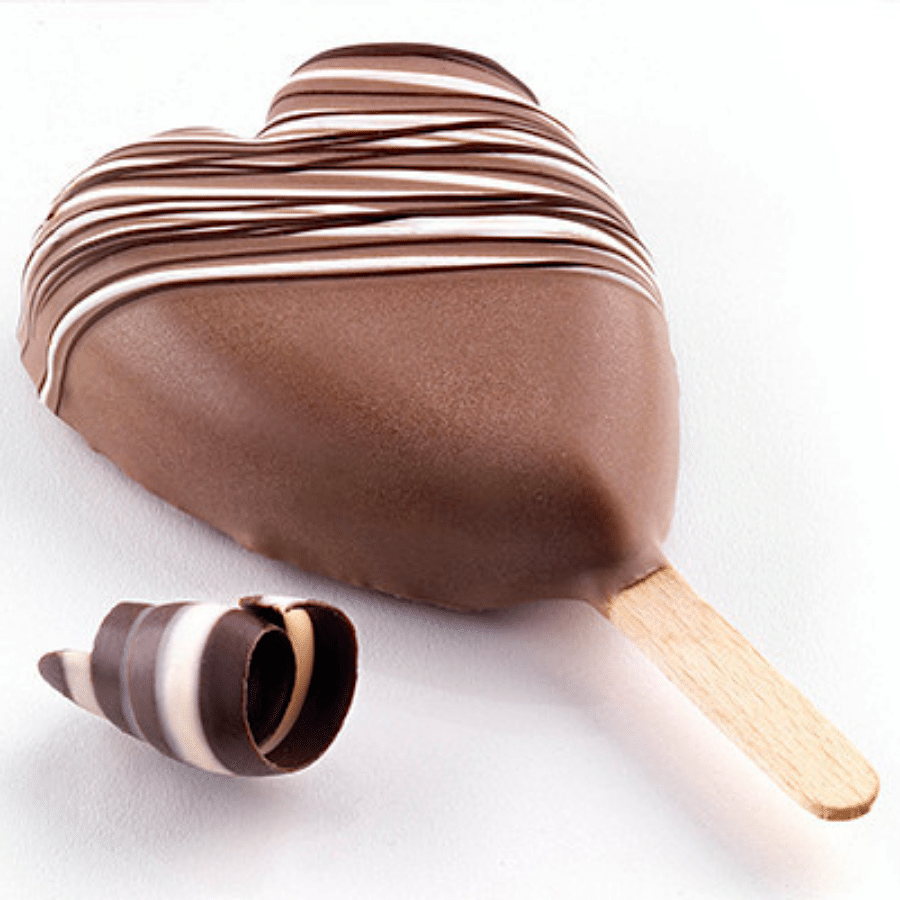 MOLDE SILICONA PARA HELADO "MINI CORAZON" SILIKOMART 3 MOLDE SILICONA PARA HELADO "MINI CORAZON" SILIKOMART - Imagen 3