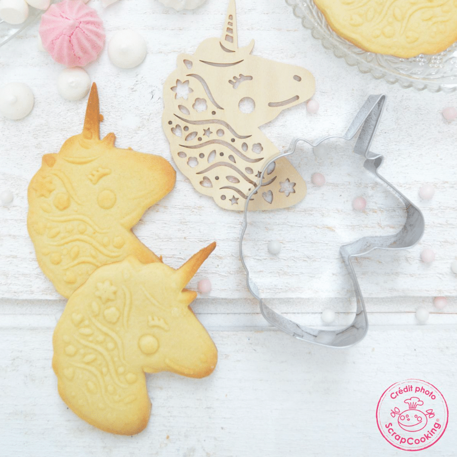 CORTADOR + SELLO PARA GALLETAS SCRAPCOOKING - UNICORNIO 2 CORTADOR + SELLO PARA GALLETAS SCRAPCOOKING - UNICORNIO - Imagen 2