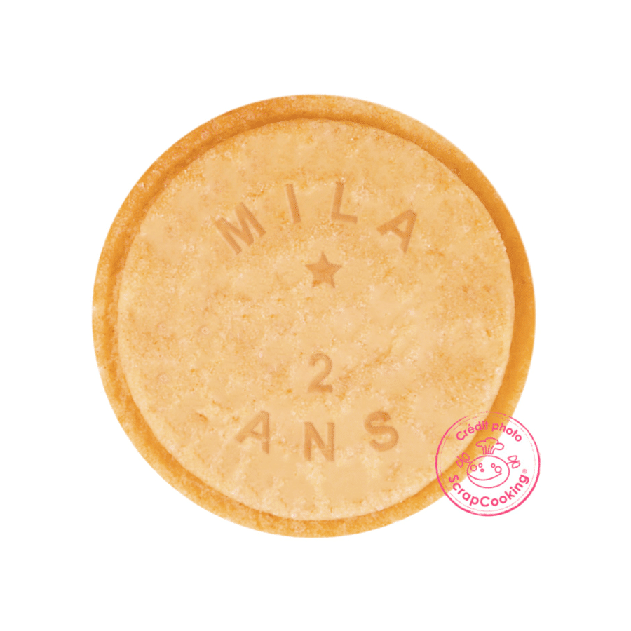 SELLO PARA GALLETAS PERSONALIZADAS - SCRAPCOOKING 3 SELLO PARA GALLETAS PERSONALIZADAS - SCRAPCOOKING - Imagen 3