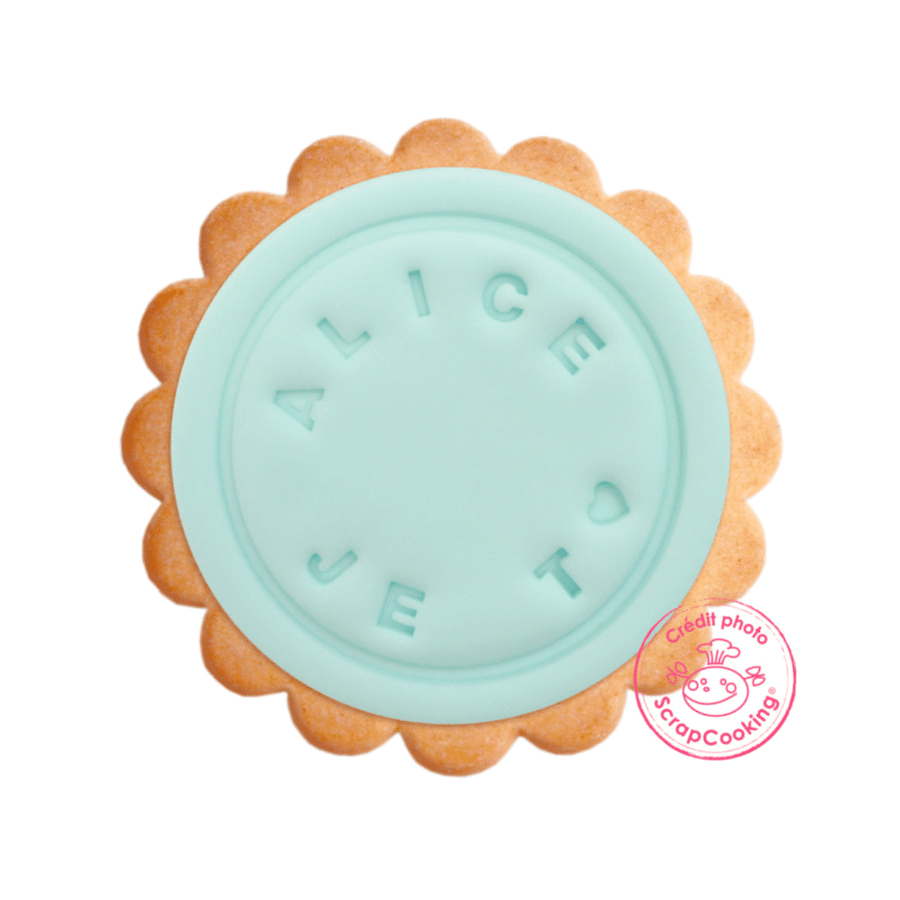 SELLO PARA GALLETAS PERSONALIZADAS - SCRAPCOOKING 2 SELLO PARA GALLETAS PERSONALIZADAS - SCRAPCOOKING - Imagen 2