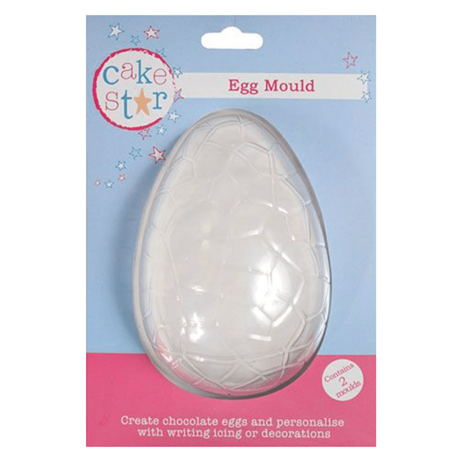 MOLDE CRACKED HUEVO DE PASCUA "CAKE STAR" - GRANDE 1 MOLDE CRACKED HUEVO DE PASCUA "CAKE STAR" - GRANDE