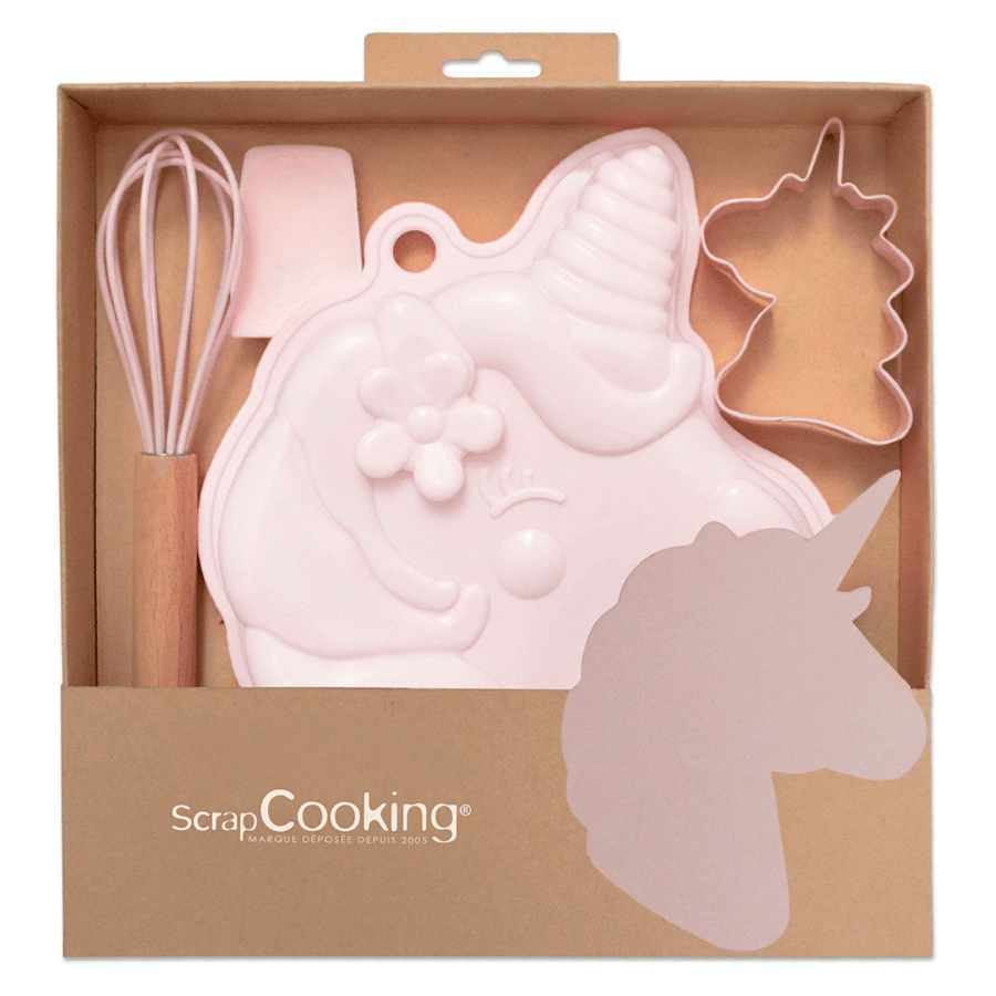 SET UTENSILIOS SCRAPCOOKING - UNICORNIO 1 SET UTENSILIOS SCRAPCOOKING - UNICORNIO